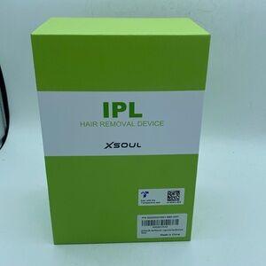 X soul IPL  laser hair removal system legs arms face  beauty New in box